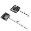 AQUANEAT Fish Net Aquarium,Fish Tank Net,Aquarium Net with Extendable Long Handle (6 Inch)