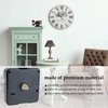 Clock Mechanism Replacement,Quartz Battery Operated Movement Silent DIY Wall Clock Repair Parts Replacement Shaft Lengths 12mm / 0.5 inch（15/32inch）