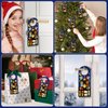 Qpout 24 Pack Make a Nativity Scene Stickers DIY Jesus Christmas Doorknob Hangers Decorations Religious Christmas Crafts for Kids Bible Church Education Happy Birthday Jesus Stickers