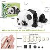 QLT QIAOLETONG Mirco Animals Building Blocks Sets for Goodie Bags, Party Favors for Kids 12+ 14+, 1163 PCS Small Set Mini Cute Panda Building Toy Bricks for Adults, Birthday, Carnival Prizes