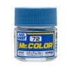 GSI Creos - C72 Semi Gloss Intermediate Blue (10ml), Mr. Hobby Mr. Color Acrylic Paint