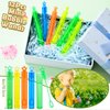 Winrayk 98Pcs Farm Animals Party Favors Barnyard Birthday Supplies, Drinking Straw Mini Bubble Wand Slap Bracelet Keychain Sticker Teen Kid Farm Theme Pinata Filler Goody Bag Stuffer Farm Party Favors
