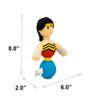 Buckle-Down Dog Toy, DC Comics, Ball Body Wonder Woman, 8.5" x 6.5", DTBB-WWDA