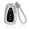 PGTOPONE Chevrolet Luxury Bling Rhinestone Crystal Diamond Key Fob Cover case Shell Protector Key Chain For Chevrolet Chevy Malibu Camaro Cruze Traverse Spark Equinox Sonic Volt Bolt Keyless Entry