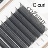 COZBIRD yy Eyelash Extension y Lashes Supplies 2d 4d Premade Fans Volume Lashes Fluffy Faux Mink Soft Natural 12 rows (0.07mm C curl 12mm)