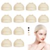 Dreamlover Nude Wig Cap for Lace Front Wig, Blond Wig Cap for White Women, 12 Pieces