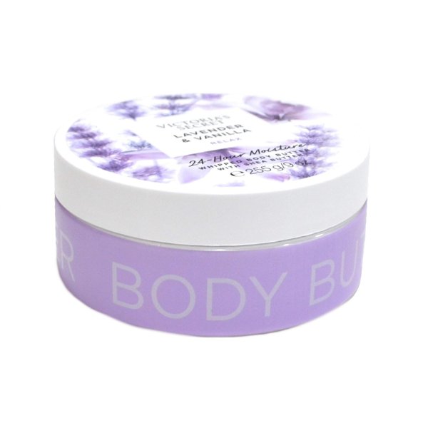 Victoria's Secret Lavender & Vanilla Relax Whipped Body Butter Cream Lotion 9 oz. (Lavender & Vanilla)