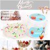 3 Pack Christmas Clear Slime Set, Christmas Slime Kids Clear Slime, Stress Reducing Toys, Party Gifts, Gifts for 6 Year Old Girls, Advent Calendar 2024, Slime for 4-6 Year Old Boys