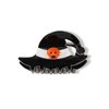 Halloween Witch Hat Clips,Black Claw Clip with Colorful Skull Design,Non-slip Hair Clips Strong Hold Hair Jaw Clips,Rhinestone Hair Clips for Women Girls Halloween Hair Accessories