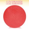 ArtCreativity Red Playground Ball for Kids, Bouncy 10 Inch Kick Ball for Backyard, Park, and Beach Outdoor Fun, Durable Outside Play Toys for Boys and Girls - Sold Deflated