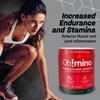 Oh!mino Amino Acid Energy Blend - Pre-Post Workout Powder, BCAA Amino Acids, Workout Recovery Drink, Muscle Synthesis Activator, Caffeinated Tropical Splash, 280 g, 40 Servings