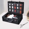 Professional Barber Suitcase with Code Lock, Hairdresser's Tool Box Barber Supplies 15.74 * 12.2 * 6.3in