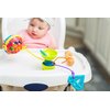 Grapple Suction Cup High Chair Toys Holder | 3 Toy Tethers Keep Toys from Falling | Holds Teethers, Toys, Snack Cups | for Babies 6-12 Months | Perfect for Travel and Restaurant