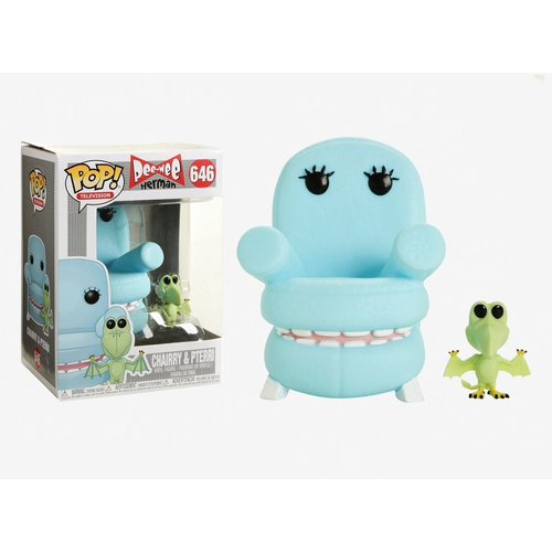 Funko POP! TV: Pee wee's Playhouse Chairry with Pterri Collectible Figure, Multicolor