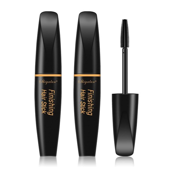 SUOFEIYA Hair Wax Stick for Women 2PC - Hair Finishing Stick, Fly Away Tamer and Mascara - Refreshing and Not Greasy