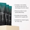 The Skin House Homme Innofect Control Foam Cleanser for Men 4.05 fl.oz l Oily Skin Cleanser l Deep Cleansing, Pore Minimizer, l Korean Skin Care, Facial Wash, 120ml