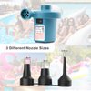Bestrip Electric Air Pump, Air Pump for Inflatables Air Mattress Couch Pool Floats，Inflatables Boat Raft Toys, AC/DC Pump
