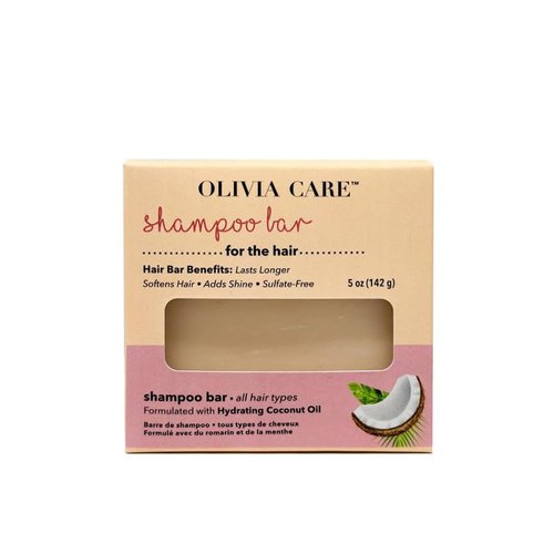 OLIVIA CARE All-Natural Shampoo Bar and Conditioner Bar Repair your hair with this moisturizing bar (Coconut Shampoo Bar)
