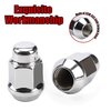 20PCS 1.4 inch Chrome 1/2-20 Closed End Bulge Acorn Lug Nuts - Cone Seat - 19mm Hex Wheel Lug Nut for Bronco Cherokee Liberty Mustang Ranger Explorer YJ TJ KJ KK ZJ WJ WK XK MJ XJ Aftermarket Wheels