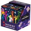 SHASHIBO Meow Wolf- Shape Shifting Box - Award-Winning, Patented Magnetic Puzzle Cube w/ 36 Rare Earth Magnets - Fidget Transforms Into Over 70 Shapes (Glowquarium)
