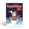 Stonehouse Collection | Snowman Airplane Theme Christmas Card | 18 Airplane Christmas Cards & Envelopes | USA Made (Standard)