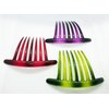 SIDE COMB 3 PCS FRENCH TWIST HAIR COMB MIX COLER (Marble) TWO TONE MIX 7 TOOTH IT DELUXE.
