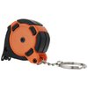 Crescent Lufkin 1/2" x 6' Mini Hi-Viz® Orange Yellow Clad Keychain Tape Measure - Counter Display - CS8506 , Black