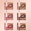 ZUK Pudaier 6Pcs Matte Lipstick, Pigmented Long Lasting Non-stick Velvet Lipstick for Women Waterproof Lip Gloss Red Nude Lipstick