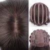 SYXLCYGG Short Brown Wigs Bob Wig With Bangs Synthetic 10" Straight Womens Hair Wigs Girl Cosplay Party White Women Daily (Free Wig Cap)