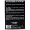 Brickell Men's Daily Essential Face Care Routine II, Purifying Charcoal Face Wash and Daily Essential Face Moisturizer, Natural and Organic, Men's Skin Care Gift Set, Scented