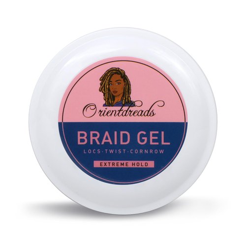 Orientdreads Extra Hold Braid, Loc, Twist Gel - Tames Frizz &amp; Edges, No Parabens, No Sulfates, No...