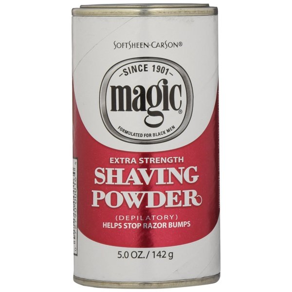 Magic Shaving Powder Red Extra Strength 5 oz (Pack of 4)