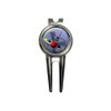 GRAPHICS & MORE World War 2 II Fighter Plane Aircraft Golf Divot Repair Tool and Ball Marker