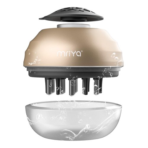 mriya Hair Oil Applicator, Hair Growth Comb with Scalp Brush for Hair Treatment and Essential Oils