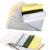 SOTICA 25PCS Tattoo Transfer Paper, Tattoo Stencil Papers Tracing Papers 4 Layer Premium Thermal Stencil Paper Tracing Paper for Makeup Printer Supplies(8.3×11.7inch)