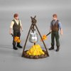 Toyvian Office Decor Miniature Miniature 1 Set Miniature Mini fire Pit Accessory Miniature Camping kit Doll House Camping kit Camping Figurine 3D Miniatures