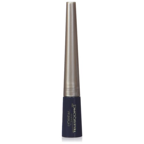 L'Oreal Telescopic Precision Liquid Eyeliner, Charcoal [820] 0.08 oz