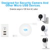 10FT USB Power Extension Cable for Wyze Cam,WyzeCam Pan,YI Camera,NestCam Indoor,Netvue,KasaCam,Furbo Dog,Blink,Cloud Cam,Long USB to Micro USB Charging Charger Cord for Wyze-Cam v3 v2 Security Camera