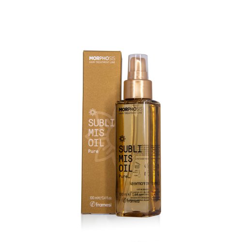 FRAMESI Morphosis Sublimis Pure Hair Oil 3.4 fl oz, Moisturizes and Revitalizes Hair, Natural Ingredients, Color Safe
