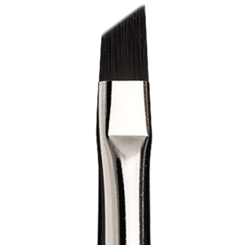 da Vinci Cosmetics Series 43647 Synique Eyelash/Eyebrow Brush, Angled Synthetic with Long Handle, Size 8, 1.31 Ounce