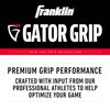 Franklin Sports Gator Grip - AW5000 Gator Grip - Baseball Bat Grip Tape - Red/Chrome, 1.2mm
