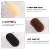 Uonlytech Hair Clip, 6pcs Bump Up Volume Hair Base Insert Sponge for Women DIY Hairstyle, Invisible Features, For Long Hair, Weddings, Parties, Everyday Use