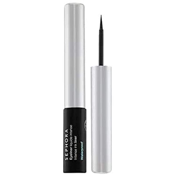 SEPHORA COLLECTION Intense Felt-Tip Liquid Waterproof Eyeliner 01 - Satin Deep Black