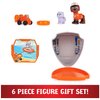 Paw Patrol, Big Truck Pups Zuma Action Figure with Clip-on Rescue Drone, Command Center Pod and Animal Friend Kids Toys Ages 3 and up
