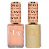 DND Gel Diva Polish Set - 1 each of Gel Polish and Nail Polish, 145 Crème Peach, 0.5 Fl Oz
