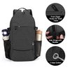 CURMIO Oxygen Tank Backpack, Portable Oxygen Cylinder Carrying Bag for Travel, Fits for Tank Size M2, M4/A, ML6, M6/B, M7, M9/C, Patent Design, Black