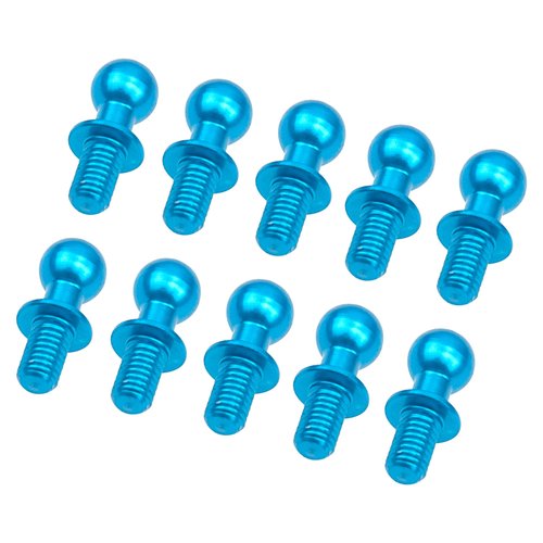 10Pack ShareGoo Metal M3 Ball Head Screw Tie Rod Bolts Shock Absorbers Ball Mounts Compatible with Tamiya TT01 TT02 Sakura D5 1/10 RC Car