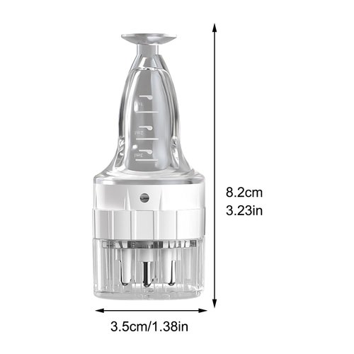 SYCOOVEN Scalp Applicator Comb for Hair Scalp Treatment, Hair Oil Applicator Bottle Brush Hair Massager for Hair Growth, Essential Oil Root Comb Applicator Bottle(White)