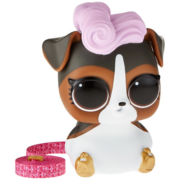 L.O.L. Surprise! Big Pet DJ K.9. with 15 Surprises Including Wear and Share Glasses & Necklace, 2 Pet Babies, Accessories, Backpack or Piggy Bank, Gifts for Kids and Toys for Girls Ages 4 5 6 7+ Years Old
