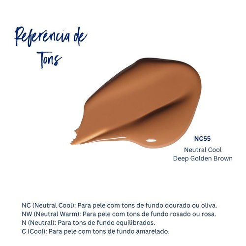 Best Bronze Bombshell Body & Leg Makeup - Waterproof Leg Makeup & Body Foundation - Body Makeup for Scars, Varicose Veins Cover Up & Leg Concealer (NC55 Deep Golden Brown)